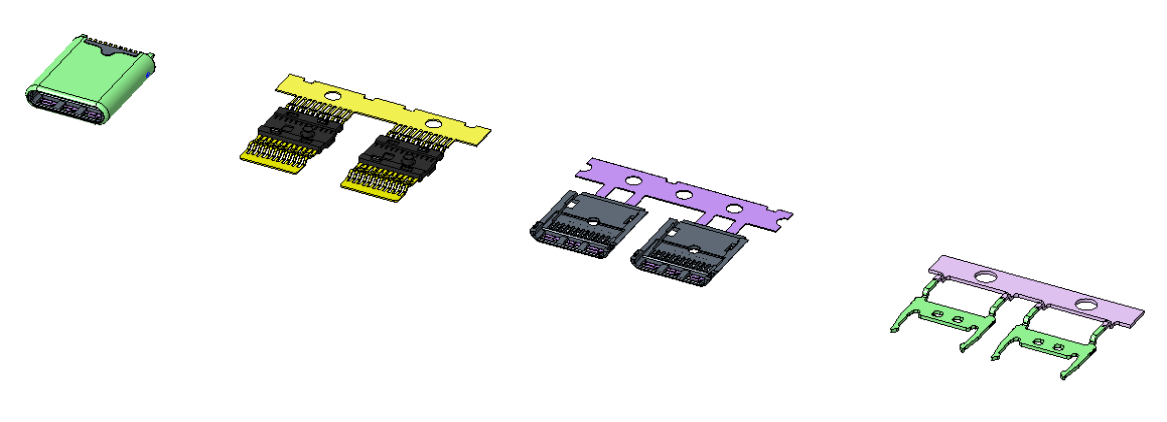 USB型C连接器设计