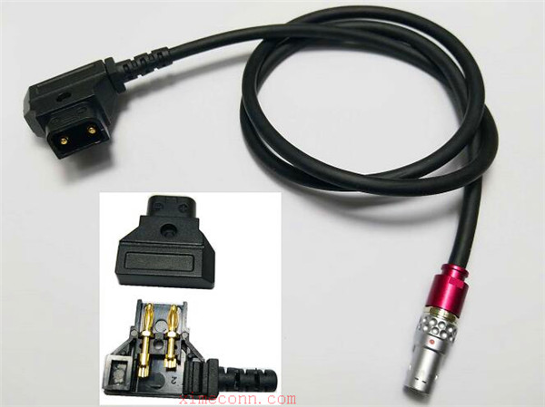 D-DAP连接器电缆组件D-tab到lemo适配器电缆