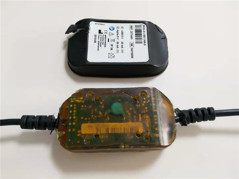 工业低压注射成型Agilia USB电缆IP68组件