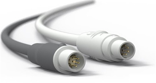医用呼吸机端口电缆塑料推拉连接器监控电缆组件