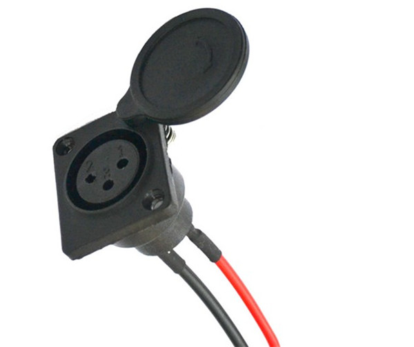 电动摩托车插头插座的锂电池组conn XLR头连接器