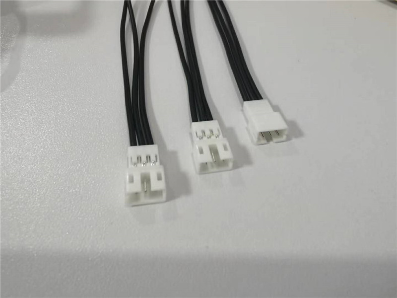 2P Molex电子电缆小连接器电子线路电路板线
