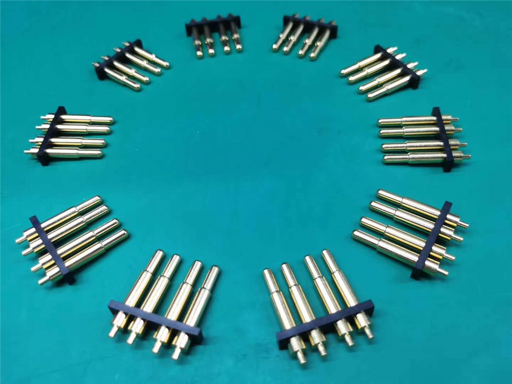 4pin弹簧针弹簧针器10a电阻10万次pogo针